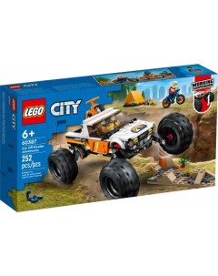 Конструктор City 60387 Приключения на внедорожнике Lego