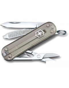 Нож-брелок Classic Mystical Morning 0.6223.T31G (серый) Victorinox