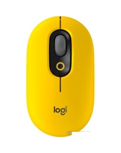 Мышь Pop Mouse желтый черный Logitech