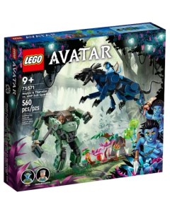 Конструктор Avatar 75571 Нейтири и Танатор против AMP-робота Куорича Lego