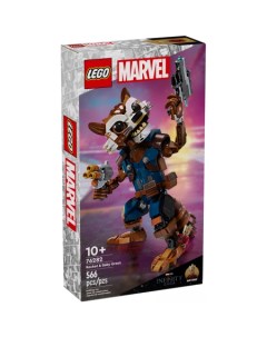 Конструктор Super Heroes Marvel 76282 Ракета и малыш Грут Lego