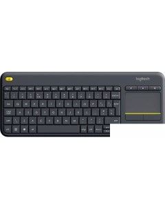 Клавиатура K400 Plus 920 007147 черный Logitech