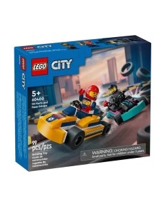 Конструктор City Vehicles Картинг и гонщики / 60400 Lego