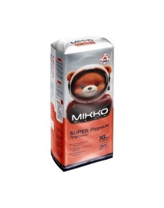 Подгузники-трусики детские Bear Super Premium XL 12-20кг Mikko