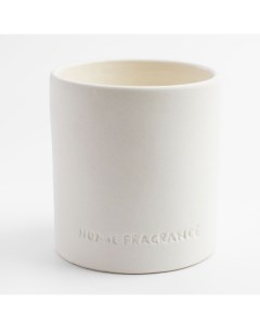 Свеча ароматическая 9 см в подсвечнике керамика белая Neroli portofino B W Kuchenland