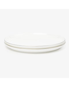 Тарелка закусочная 24 см 2 шт фарфор F Antarctica Kuchenland