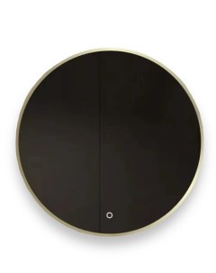 Зеркало круглое с золотой УФ окантовкой 60 см UV 60 60 AUR Emze