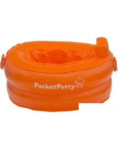 Дорожный горшок PocketPotty PP 3102R оранжевый Roxy-kids