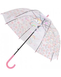 Зонт Единорог DE 0501 розовый Bradex