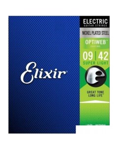 Струны для гитары 19002 9 42 Elixir strings