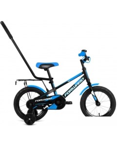 Детский велосипед Meteor 14 2023 голубой Forward
