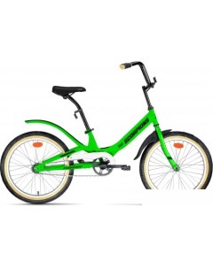 Детский велосипед Scorpions 20 1 0 2022 ярко зеленый черный Forward