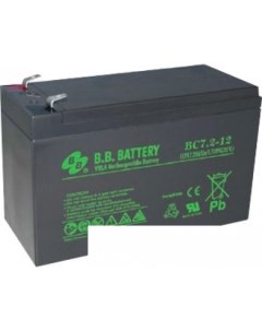 Аккумулятор для ИБП BC7.2-12 (12В/7 А·ч) B.b. battery