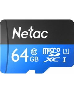 Карта памяти P500 Standard microSDXC 64GB NT02P500STN 064G N OEM 50 шт Netac