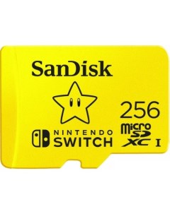 Карта памяти For Nintendo Switch microSDXC SDSQXAO 256G GN3ZN 256GB Sandisk