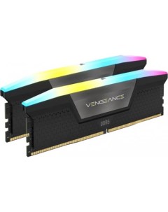 Оперативная память Vengeance RGB 2x16ГБ DDR5 5200 МГц CMH32GX5M2B5200C40 Corsair