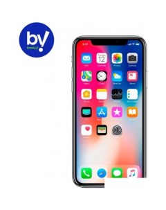 Смартфон iPhone X 64GB Восстановленный by Breezy, грейд B (серый космос) Apple