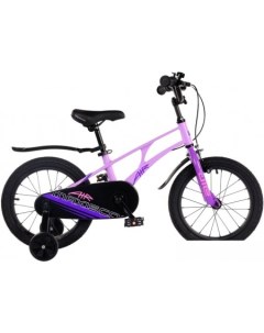 Детский велосипед Air Стандарт Плюс 16 2024 лавандовый матовый Maxiscoo