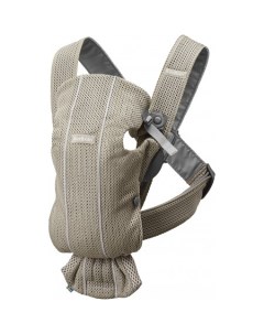 Рюкзак переноска Mini 3D Mesh greige Babybjorn