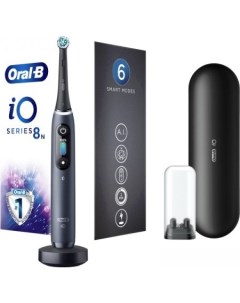 Электрическая зубная щетка iO 8n черный 2 насадки Oral-b