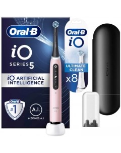 Электрическая зубная щетка iO 5 magnetic pink Oral-b