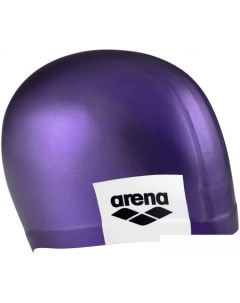 Шапочка для плавания Logo Moulded Cap 001912100 фиолетовый Arena