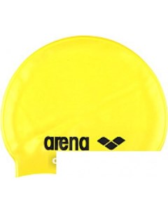 Шапочка для плавания Classic Silicone Cap 91662 35 yellow black Arena