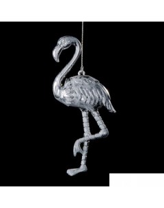 Елочная игрушка Decor Фламинго серебряный 53493 Erich krause