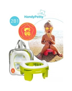 Дорожный горшок HandyPotty HP 250GR лайм Roxy-kids