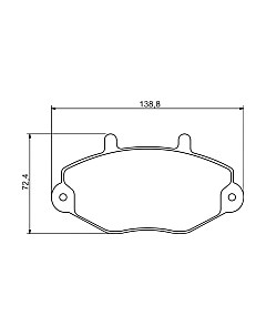 Тормозные колодки Bosch