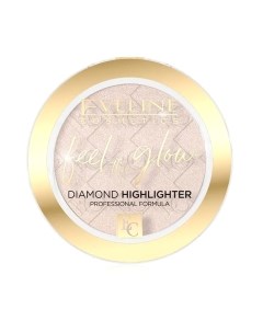 Хайлайтер Feel The Glow №10 Light Diamond Eveline cosmetics