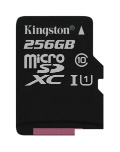 Карта памяти Canvas Select SDCS 256GBSP microSDXC 256GB Kingston