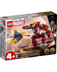 Конструктор Marvel Super Heroes 76263 Железный человек: Халкбастер против Таноса Lego