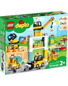 Конструктор Duplo 10933 Башенный кран на стройке Lego