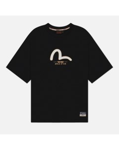 Мужская футболка Seagull & Daicock & Kamon Gold Print Evisu