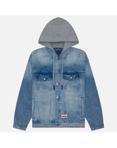 Мужская джинсовая куртка Seagull &  Embossed Denim Evisu