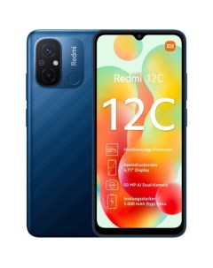 Телефон мобильный REDMI 12C 4GB 128GB Ocean Blue RU 22126RN91Y Xiaomi