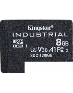 Карта памяти Industrial microSDHC SDCIT2 8GBSP 8GB Kingston