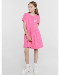 Платье для девочек розовое в горошек Mark formelle