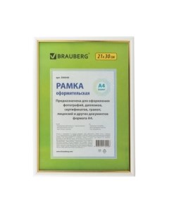 Рамка HIT2 / 390949 Brauberg