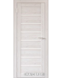 Межкомнатная дверь Бона 01 60x200 лиственица сибиу стекло белое Юни