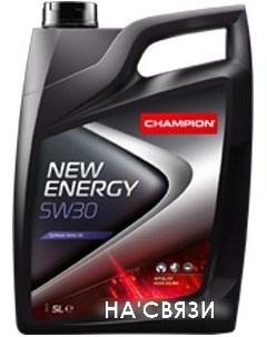 Моторное масло New Energy 5W-30 5л Champion