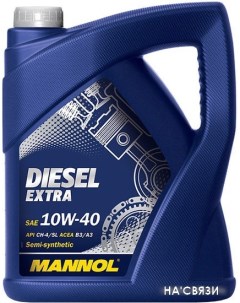 Моторное масло DIESEL EXTRA 10W-40 5л Mannol