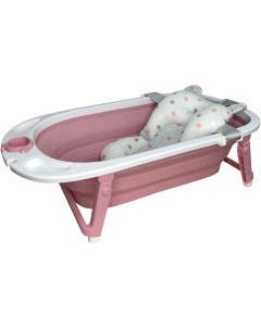 Ванночка для купания Amaro спокойный розовый Bubago