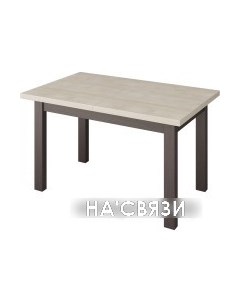 Кухонный стол Кастусь 100 130x60 дуб выбеленный венге Senira