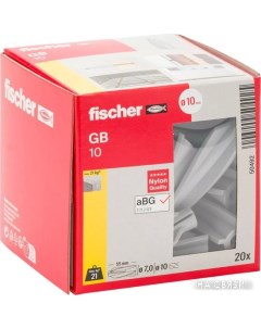 Дюбель для газо- и пенобетона GB 10 50492 (20 шт) Fischer