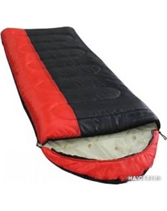 Спальный мешок Аляска Camping Plus Series 10 левая молния красный черный Balmax