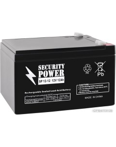 Аккумулятор для ИБП SP 12-12 F2 (12В/12 А·ч) Security power