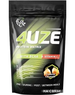 Протеин Fuze 4uze + BCAA (750г, сливочная карамель) Pureprotein