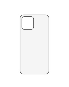 Чехол для Redmi Note 13 4G бампер АТ Silicone Case бирюзовый Digitalpart